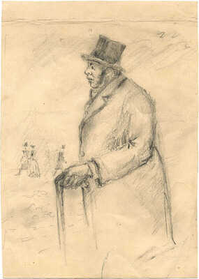 Рудаков Константин Иванович. Иллюстрация к рассказу Ги де Мопассана